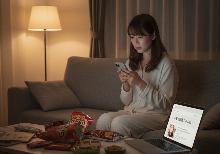 お菓子依存をやめたい！原因と習慣を変えて無理なく克服する具体策